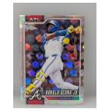 2026 Topps Chrome Acuna Jr 75th Logo Parallel /75