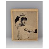 1948 Bowman #35 George Strinweiss Yankees Stain