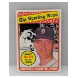 1969 TOPPS DENNY McLAIN DENNY McLAIN GAME WINNER