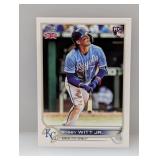 2022 Topps Bobby Witt Jr #50 RC UK Edition