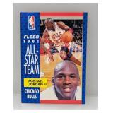 1991-92 Fleer #211 Michael Jordan Bulls Indent
