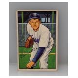 1952 Bowman #168 - Preacher Roe "Dodgers" Stains