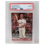 2004 Donruss /334 Albert Pujols Stat Line PSA 8