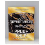 2026 Leaf Optichrome Football 1/1 Proof Per Pack