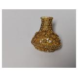 Avon Hinged Compartment Brooch
