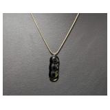 20" .925 Sterl Chain w/Capsule Pendant