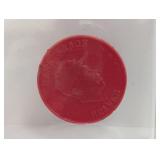 1959 Armour Red Hank Aaron Coin