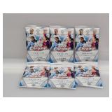 (6) 2024-25 Topps Chrome Womens Soccer Hobby Packs