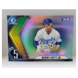 2022 Bobby Witt Jr. Bowman Chrome Top 100 Ref