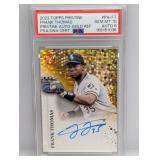 2022 Thomas Topps Pristine Gold Ref Auto/50 PSA 10