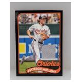 /199 2024 Topps Jackson Holliday RC Relic 89RU-JH