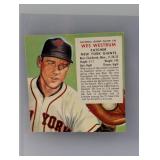 1953 RED MAN TOBACCO WES WESTRUM 20N Cs/S