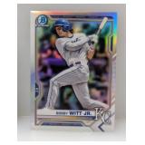 2021 Bobby Witt Jr. Bowman Chrome Refractor Bdc-47