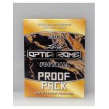 2026 Leaf Optichrome Football 1/1 Proof Per Pack