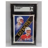 2000 Fleer Tradition Tom Brady RC 352 SGC 7