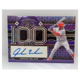 2022 Walker Leaf Metal Top 100 Purple Ref Auto 2/4