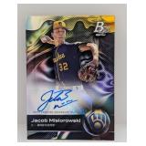 2023 Topps Jacob Misiorowski Auto Platinum TOP-69