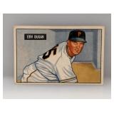 1951 Bowman #310 - Erv Dusak "Pirates" Stain