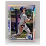 2020 Bobby Witt Jr. Bowman Chrome Ref Print Line