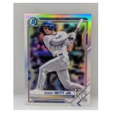 2021 Bobby Witt Jr. Bowman Chrome Refractor Bdc-47