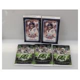 Topps Chrome & Resurgence Football Blaster Packs