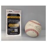 Banks WS 2003 Auto Official League Baseball COA