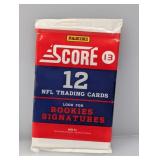 2013 Score Football Pack Possible Travis Kelce RC