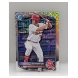 2025 Bowman Chrome Prosp Mojo Ref Wetherholt