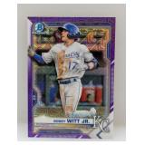 2021 Witt Jr. Bowman Ch Purple Mega Box Ref /250