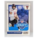 Patrick Mahomes 2017 Score Draft Pick #2 Rookie