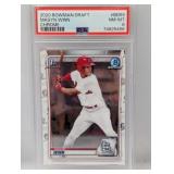 2020 Masyn Winn Bowman Chrome 1st PSA 8