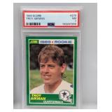 1989 Score Troy Aikman RC 270 PSA 7