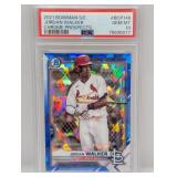 2021 Walker Bowman Chrome Sapphire Prosp PSA 10