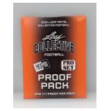 2024 Leaf Metal Collective Football 1/1 Proof Pack