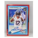 2025 Optic Jahdae Barron Red Auto 68/99