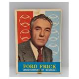 1959 Topps #1 Ford Frick Tape/Stain/Crease
