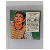 1954 RED MAN TOBACCO Baseball DEL RICE 9N Surface