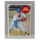 1969 TOPPS Baseball DON SUTTON HOF 216