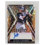 2023 Leaf Exotic Jaison Chourio Autograph SP 2/5