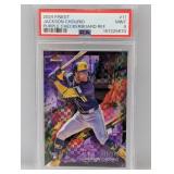 2024 Chourio Topps Finest Purple Ref /150 RC PSA 9