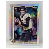 2025 Topps Chrome Refractor Rookie Tyler Shough