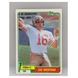 Joe Montana 1981 Topps Rookie #216