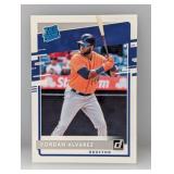 2020 Donruss Rated Rookie Yordan Alvarez #45