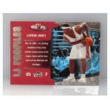 2005-06 Hoops LJ Profiles LeBron James Indent