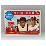 1969 TOPPS BATTING LEADERS PETE ROSE/ALOU BROTHERS