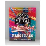 2026 Leaf Metal Vivid Baseball 1/1 Proof Per Pack
