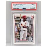 2020 Jordan Walker Bowman Draft 1st Bd57 PSA 10