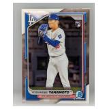 2024 Bowman Chrome Yoshinobu Yamamoto Rookie #73
