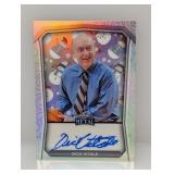Dick Vitale 2024 Leaf Metal Autograph 1/1