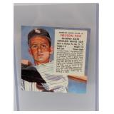 1954 RED MAN TOBACCO NELSON FOX HOF 3A S/S